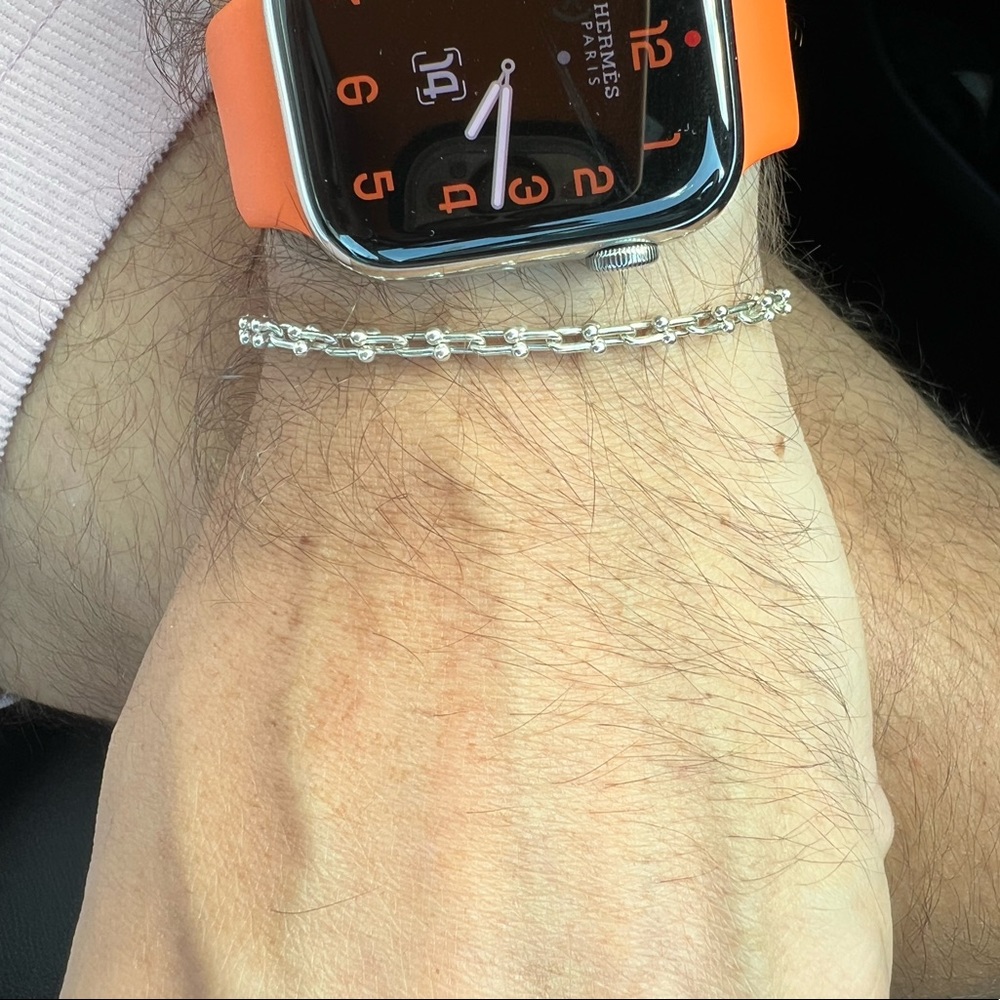 Tiffany Micro Link Bracelet - Size L